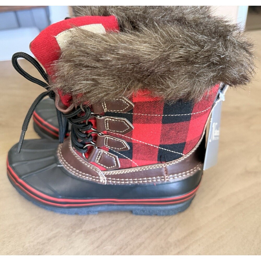 Natural Refletions Thinsulate Winter Snow Boots Lumber Jill Buffalo Women’s 7M